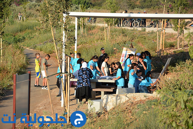 فعاليات باحضان الطبيعة في وادي قانا في جلجولية